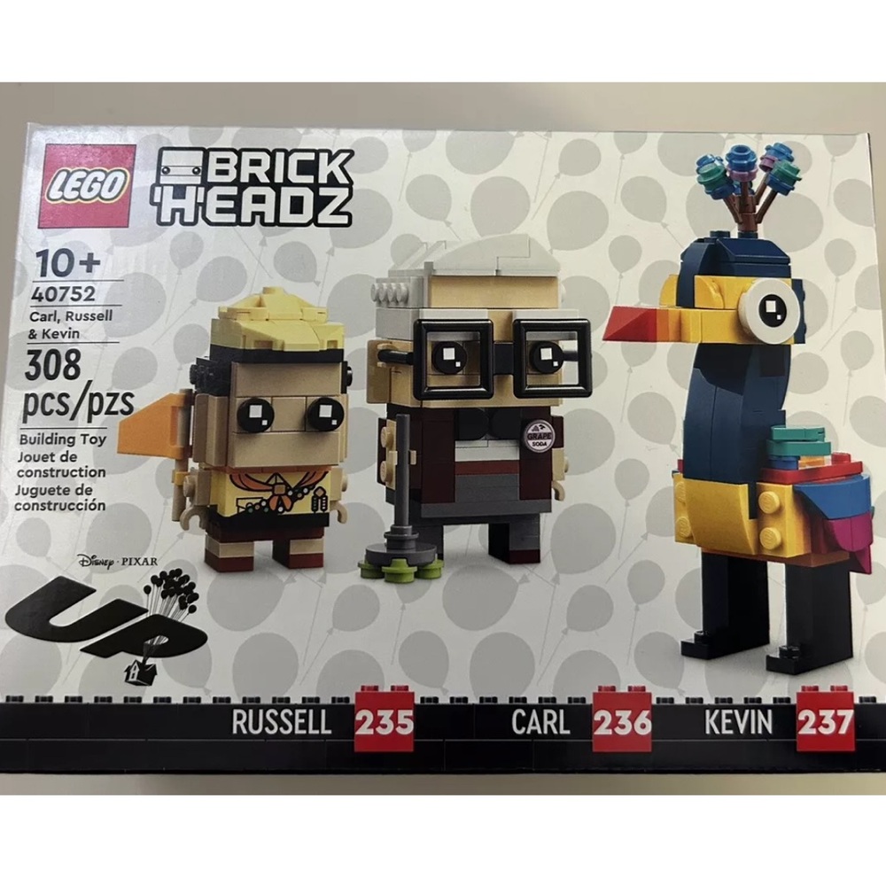 LEGO Disney Brickheadz Up Carl Russell Kevin 40752 NEW SEALED